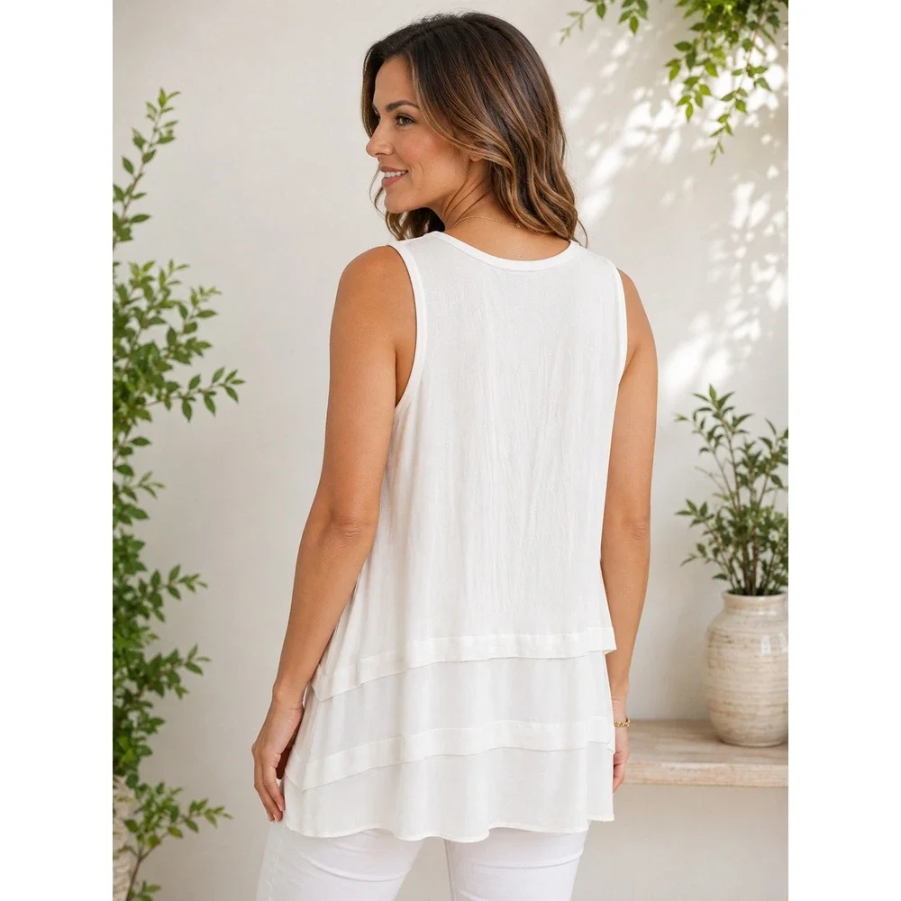Michael Kors sleeveless top M